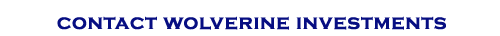 Contact Wolverine Investments